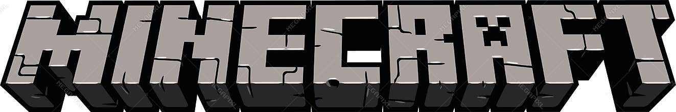 Minecraft logo vector