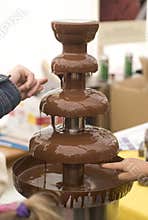 Chocolate fountain