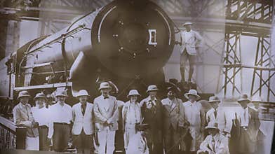 The invention of Steam engine brought by the British Empire during Industrial revolution.