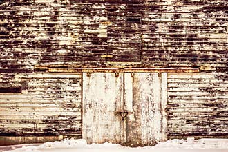 Rustic, Weathered, Barn Doors, Backdrop
