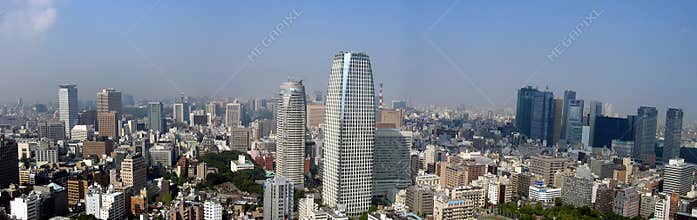 Tokyo panoramic view