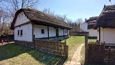 Bucharest Village Museum - old peasant houses from different geographic areas of Romania