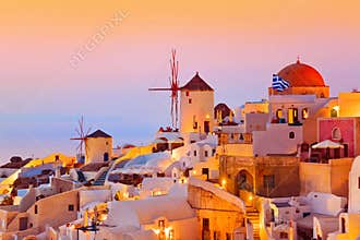 Santorini sunset (Oia) - Greece