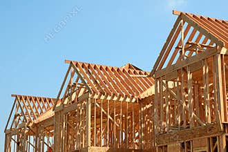 Wooden Roof Frame