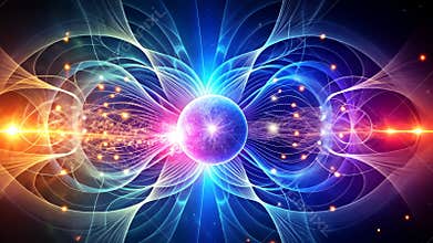 Abstract Representation of Magnetic Field Dynamics in Creating Positive Experiences