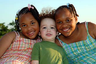 Smiling children