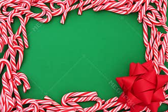 Mini Candy Cane Border