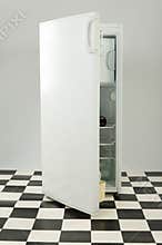 White fridge