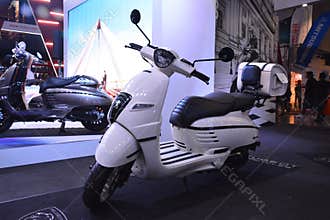Peugeot django at Makina Moto Show in Pasay, Philippines
