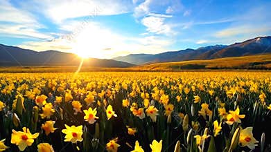 gardens filled with yellow flowers