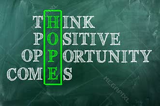Hope opportunity