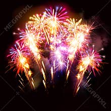 Beautiful Fireworks Display