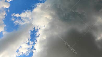 Clouds form when warm air rises and water or ice accumulates