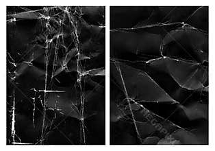 Crumbled paper
