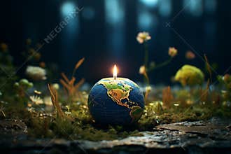 Earth hour draw attention to environmental issues turn off unnecessary lights and electrical devices for one hour, star