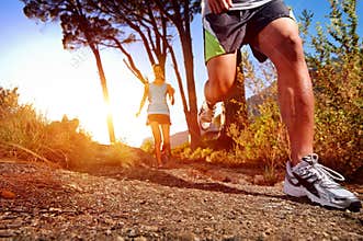Healthy trail running