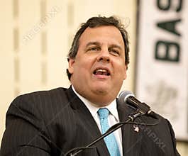 Chris Christie speaks at Alma Mater