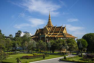 Cambodia oyal palace