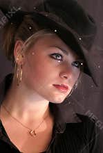 Young Woman 40's Style
