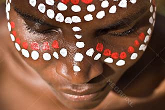 Tribal face