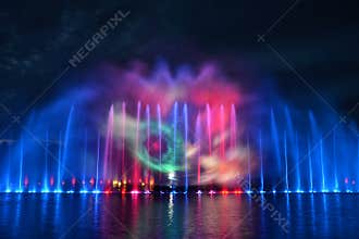 Multimedia fountain