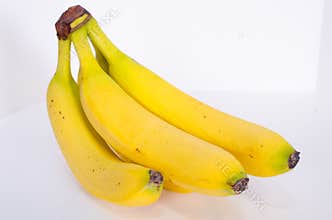 Banana Bunch From an Angle