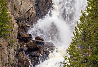 Fish Creek Falls in Steamboat Springs