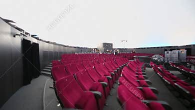 Auditorium and projector in Planetarium on 15