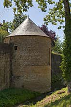 The Lieutenants\' mess tower of the ramparts of Charleville-Mezieres