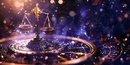 Astrologic Zodiac Wheel sign symbolical