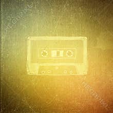 Vintage paper texture, art music background