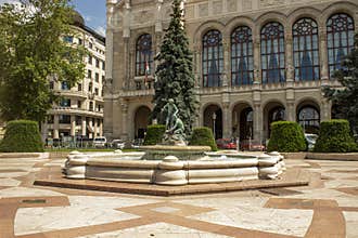 Pesti Vigadó or Vigadó for short is a monument and tourist attraction located on the banks of the Danube in downtown Budapest.
