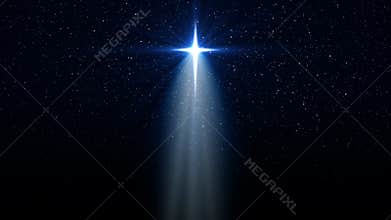 Christmas star of the Nativity of Bethlehem