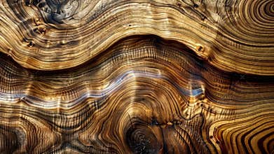 Exploring the intricate textures and patterns of natural wood from different perspectives