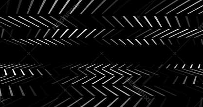 Lines 3d up and down moving creative elegant technology background 4K