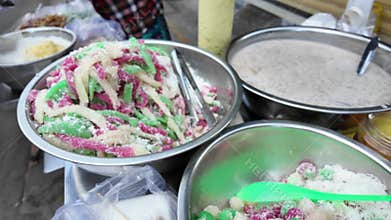 mashed tapioca cake or cassava cakes