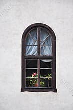 Old arc window