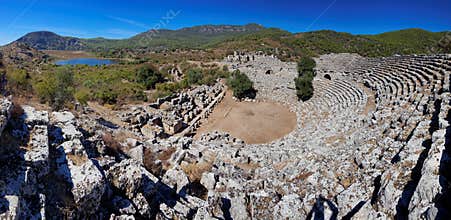 Kaunos Ruins, near Marmaris, Turkey