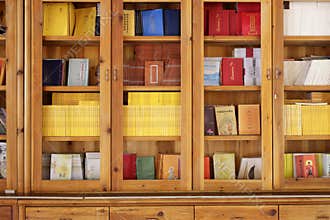Buddhist bookcase