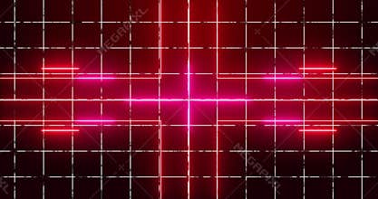 4K abstract digital data technology animated lines futuristic background.