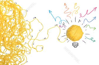 Idea and innovation concept