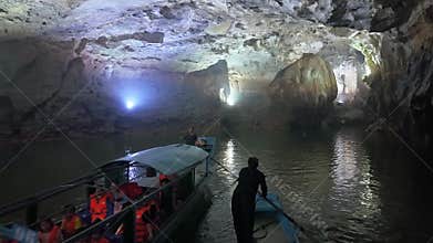 Inside Phong Nha Cave in Phong Nha-Ke Bang National Park