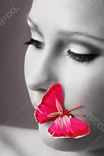 Butterfly girl