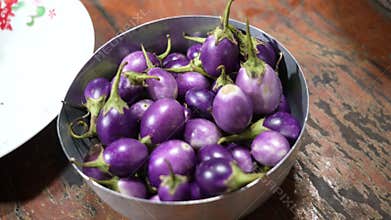 Healthy salad homemade dinner diet , veggie, Salad vegetables organic, lettuce, apple, bean , Thai style.