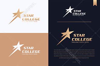 Star Shape Logo Award for Branding Academy and Celebrities