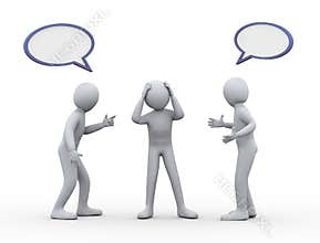 3d conflict people fight