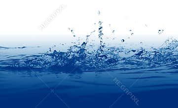 Water splash background