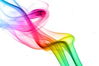 Colorful Rainbow Smoke