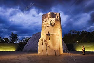 WASHINGTON, DC - Memorial to Dr. Martin Luther King
