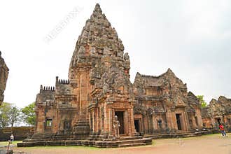 Phanom Rung Historical Park , An ancient stone castle, World heritage in north east of Buriram , Thailand.